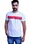 Camiseta Masculina Hugo Boss Slap Red Logo Branca - Imagem 1