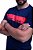 Camiseta Masculina Hugo Boss Slap Red Logo Marinho - Imagem 4