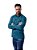 Camisa Ralph Lauren Masculina Custom Fit Quadriculada Azul - Imagem 3