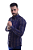 Camisa Ralph Lauren Masculina Custom Fit Plaid Marinho - Imagem 1