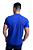 Camiseta Masculina Hugo Boss Pima Cotton Stamped LT Azul - Imagem 4