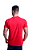Camiseta Masculina Hugo Boss Pima Cotton Stamped LT Vermelha - Imagem 4