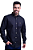 Camisa Ralph Lauren Masculina Custom Fit Sarja Coloured Preta - Imagem 3