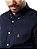 Camisa Ralph Lauren Masculina Custom Fit Oxford Coloured Marinho - Imagem 3