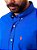 Camisa Ralph Lauren Masculina Custom Fit Oxford Azul royal - Imagem 2