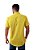 Camisa Tommy Hilfiger Manga Curta COM BOLSO Masculina Regular Fit Lisa Amarela - Imagem 6