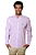 Camisa Ralph Lauren Masculina Slim Fit Stretch Quadriculada Rosa - Imagem 1