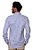 Camisa Ralph Lauren Masculina Custom Fit Oxford Azul Mescla - Imagem 5