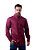 Camisa Ralph Lauren Masculina Custom Fit Oxford Vinho - Imagem 6