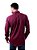 Camisa Ralph Lauren Masculina Custom Fit Oxford Vinho - Imagem 7