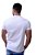 Camiseta Calvin Klein Masculina Logo Retângulo Branca - Imagem 5
