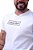 Camiseta Calvin Klein Masculina Logo Retângulo Branca - Imagem 3