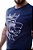 Camiseta Von der Volke Masculina Lion Scrible Marinho - Imagem 3
