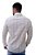 Camisa Calvin Klein Masculina Slim Xadrez Branca e Bege - Imagem 5