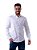 Camisa Ralph Lauren Masculina Slim Fit Stretch Monocromática Branca - Imagem 5