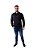 Camisa Ralph Lauren Masculina Slim Fit Stretch Monocromática Preta - Imagem 6