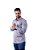 Camisa Ralph Lauren Masculina Slim Fit Stretch Monocromática Cinza - Imagem 3
