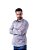 Camisa Ralph Lauren Masculina Slim Fit Stretch Monocromática Cinza - Imagem 4