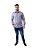 Camisa Ralph Lauren Masculina Slim Fit Stretch Monocromática Cinza - Imagem 6
