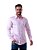 Camisa Boss Masculina Slim Fit Stetch Rosa - Imagem 5