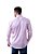 Camisa Boss Masculina Slim Fit Stetch Rosa - Imagem 7