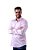 Camisa Boss Masculina Slim Fit Stetch Rosa - Imagem 4