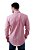 Camisa Ralph Lauren Masculina Custom Fit Oxford Listrada Vermelha - Imagem 7
