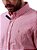 Camisa Ralph Lauren Masculina Custom Fit Oxford Listrada Vermelha - Imagem 2