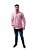 Camisa Ralph Lauren Masculina Custom Fit Oxford Listrada Vermelha - Imagem 6
