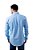 Camisa Ralph Lauren Masculina Custom Fit Oxford Listrada Azul - Imagem 8