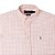 Camisa Ralph Lauren Masculina Custom Fit Oxford Xadrez Rosa - Imagem 2