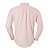 Camisa Ralph Lauren Masculina Custom Fit Oxford Xadrez Rosa - Imagem 3