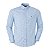 Camisa Tommy Hilfiger Masculina Regular Quadriculada Azul claro - Imagem 1