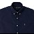 Camisa Ralph Lauren Masculina Custom fit Sarja Azul Marinho - Imagem 2