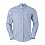 Camisa Ralph Lauren Masculina Custom fit Oxford Azul mescla - Imagem 1
