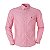 Camisa Ralph Lauren Masculina Custom fit Oxford Vermelha mescla - Imagem 1