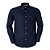 Camisa Tommy Hilfiger Masculina Regular Fit Oxford Azul marinho - Imagem 1