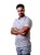 Camisa Tommy Hilfiger Masculina Manga Curta Xadrez Branca e preta - Imagem 3