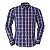 Camisa Ralph Lauren Masculina Custom Fit Xadrez Azul e vermelha - Imagem 1