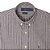 Camisa Ralph Lauren Masculina Manga curta Listrada Oxford Cinza - Imagem 2