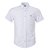 Camisa Ralph Lauren Masculina Manga curta Oxford Coloured Branca - Imagem 1