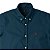 Camisa Ralph Lauren Masculina Custom Fit Oxford Azul petróleo - Imagem 2