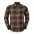 Camisa Ralph Lauren Masculina Custom Fit Flanelada Xadrez Marrom - Imagem 1