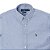 Camisa RL Masculina Custom fit Oxford Coloured Azul mescla - Imagem 2