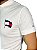 Polo Tommy Hilfiger Masculina Regular Flag Branca - Imagem 2