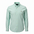 Camisa RL Masculina Custom fit Sarja Coloured Verde claro - Imagem 1