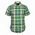 Camisa RL Masculina Manga curta Xadrez Oxford Coloured Verde - Imagem 1