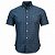 Camisa RL Masculina Manga curta Xadrez Azul e verde - Imagem 1