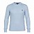 Suéter RL Masculino Crewneck Detalhado Azul claro - Imagem 1
