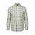 Camisa RL Masculina Custom Fit Xadrez Oxford Coloured Amarela e azul - Imagem 1